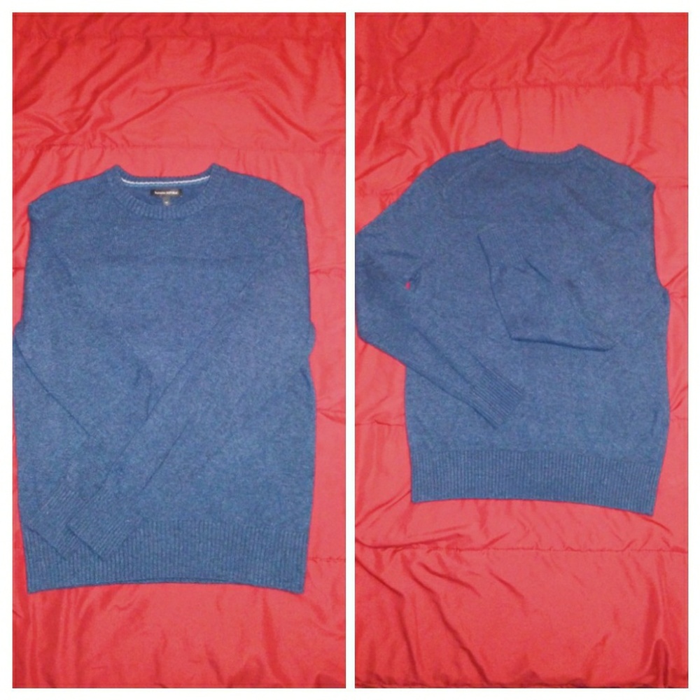 Banana Republic Blue Wool Sweater